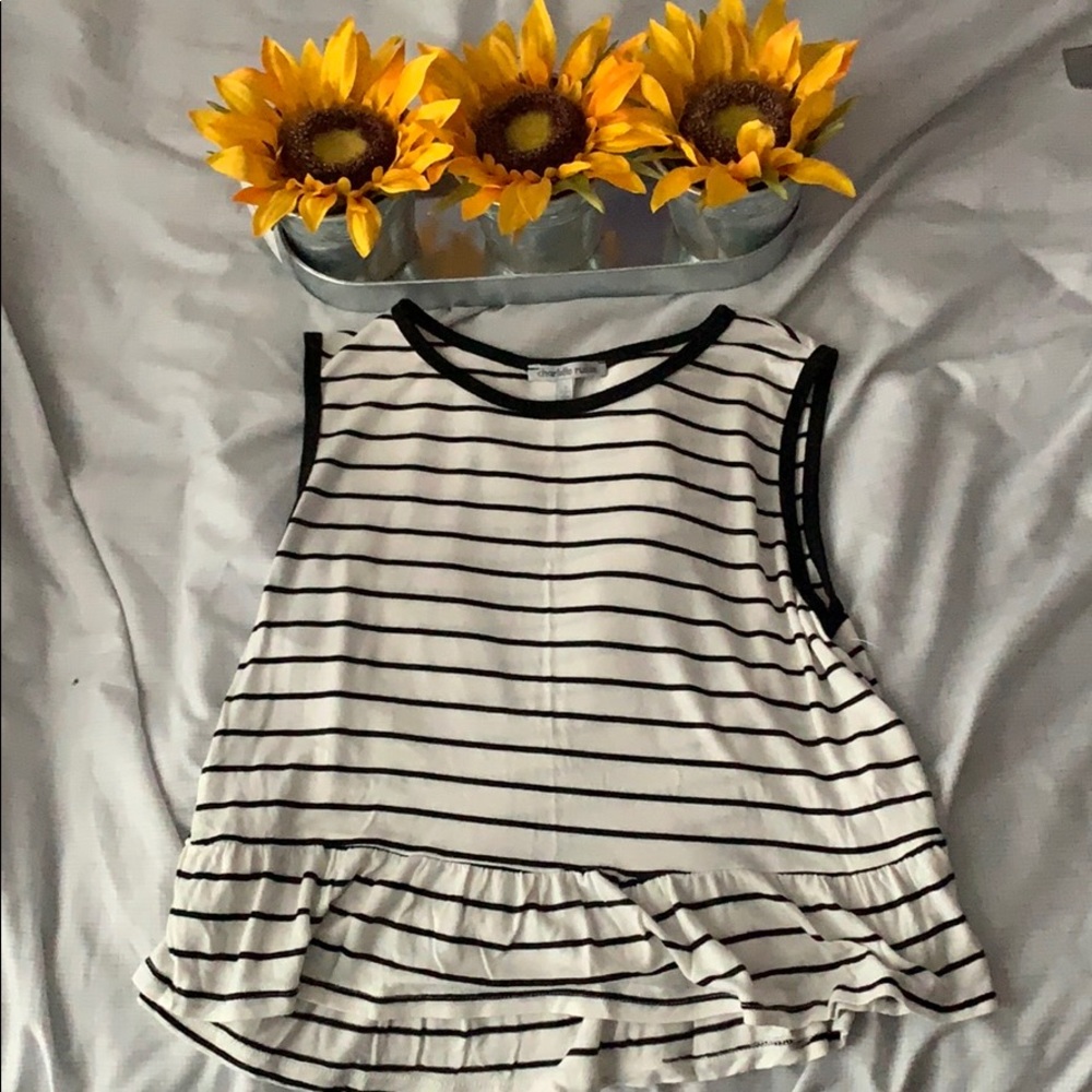 Striped tank top